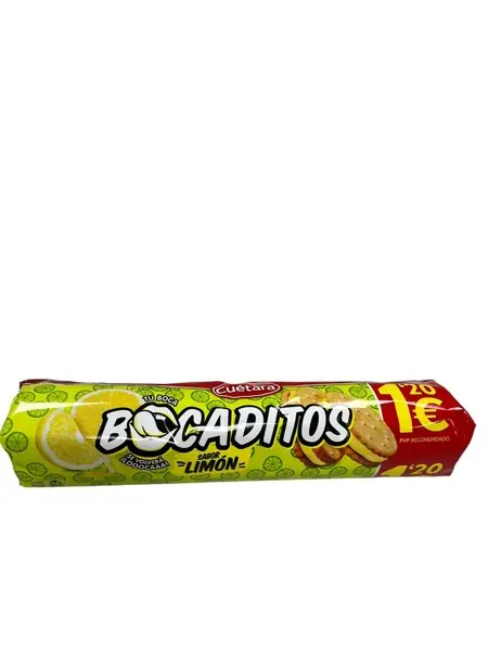 Bocaditos de limón Cuétara